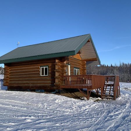 Secluded Log Cabin, 30 Min From Chena Hot Springs Pleasant Valley Dış mekan fotoğraf